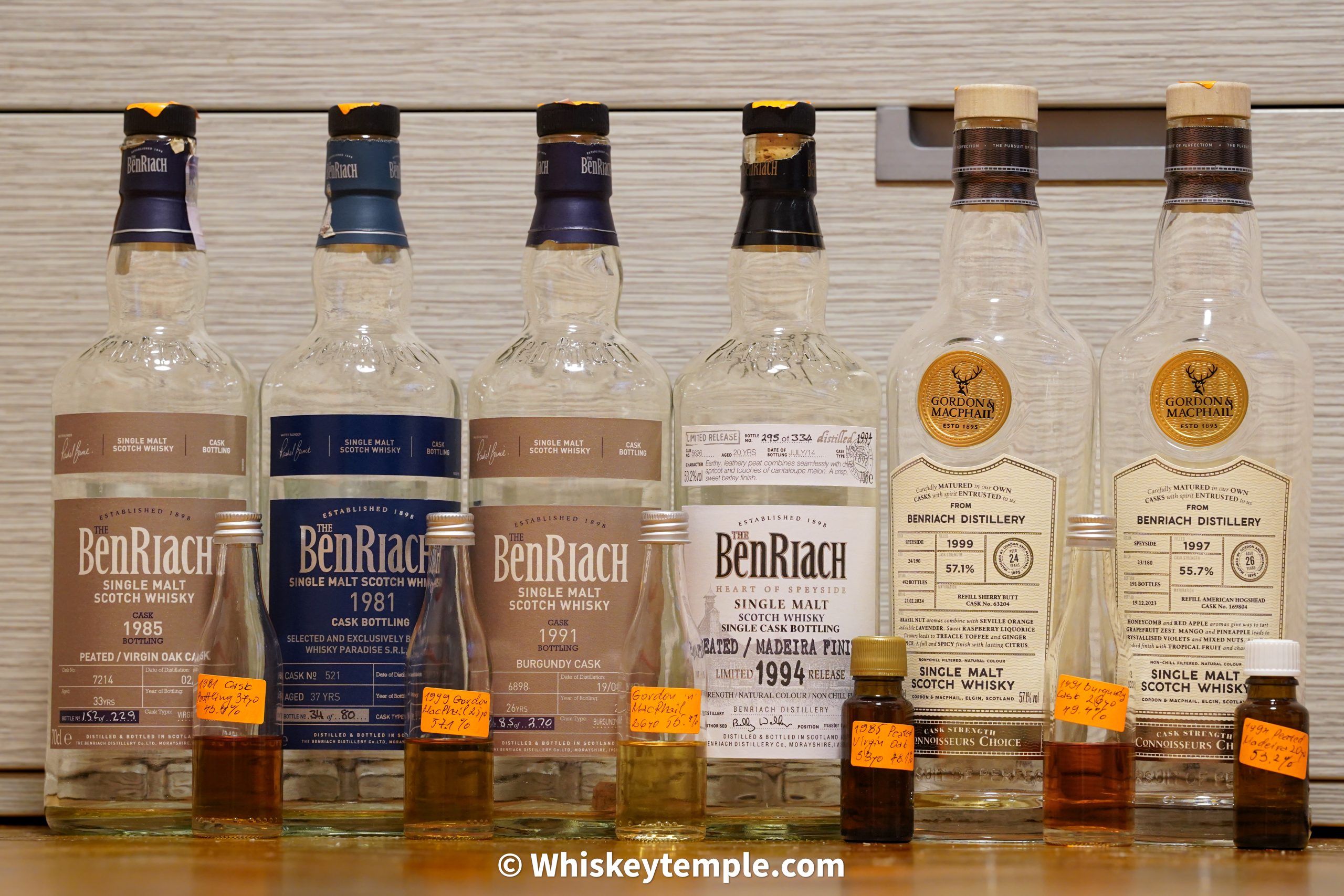 Benriach 1991, 26 y.o. burgundy cask #6898 review Whiskeytemple малцово уиски Бенриах цена храм на уискито ревю мнение Burgundy wine