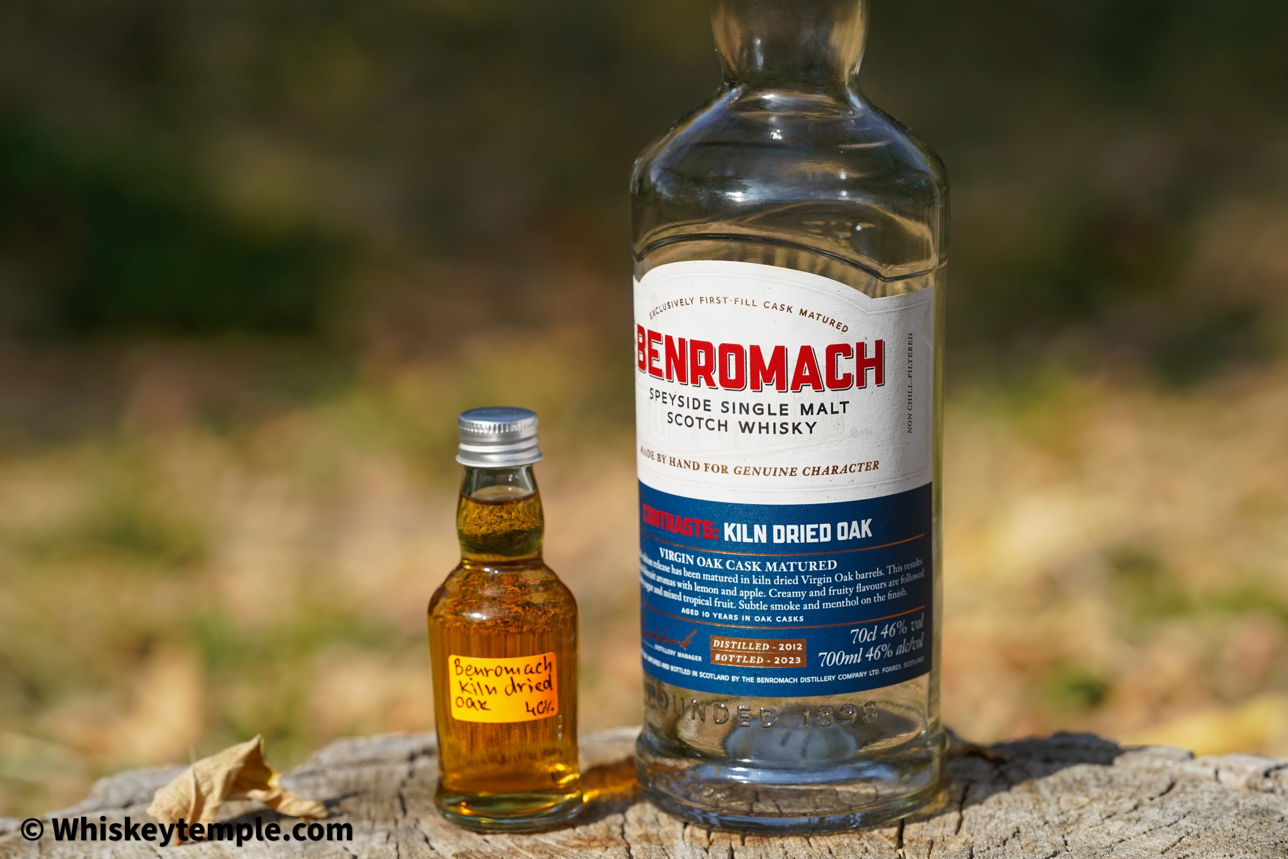 Benromach Contrast: Kiln dried oak Air dried review Whiskeytemple малцово уиски Бенромах цена храм на уискито