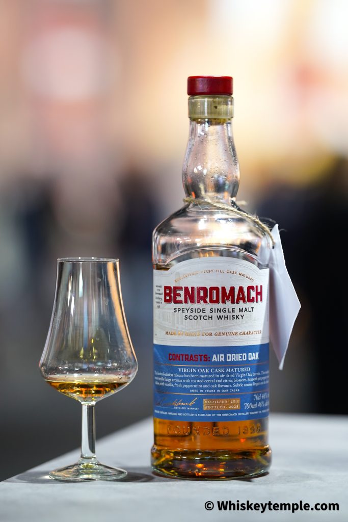 Benromach Contrast: Kiln dried oak Air dried review Whiskeytemple малцово уиски Бенромах цена храм на уискито whiskey Fest Sofia